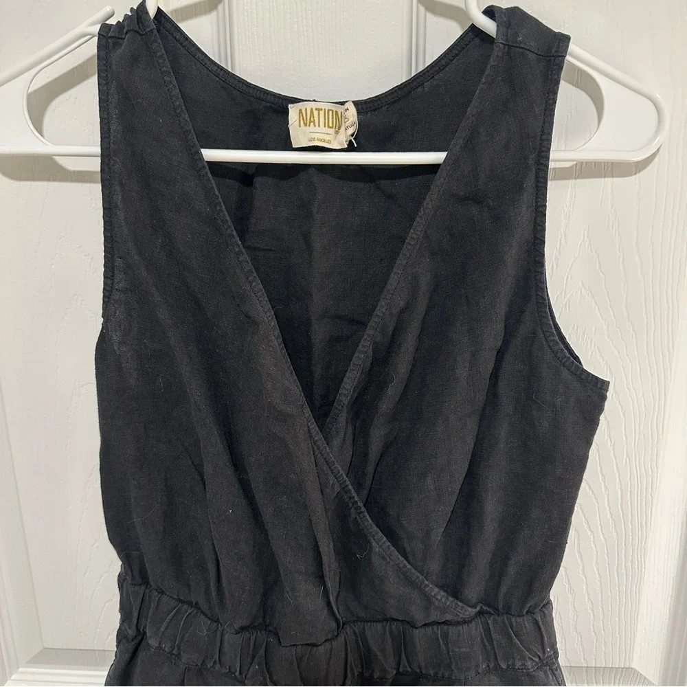 Nation LTD 100% linen Kiara jumpsuit